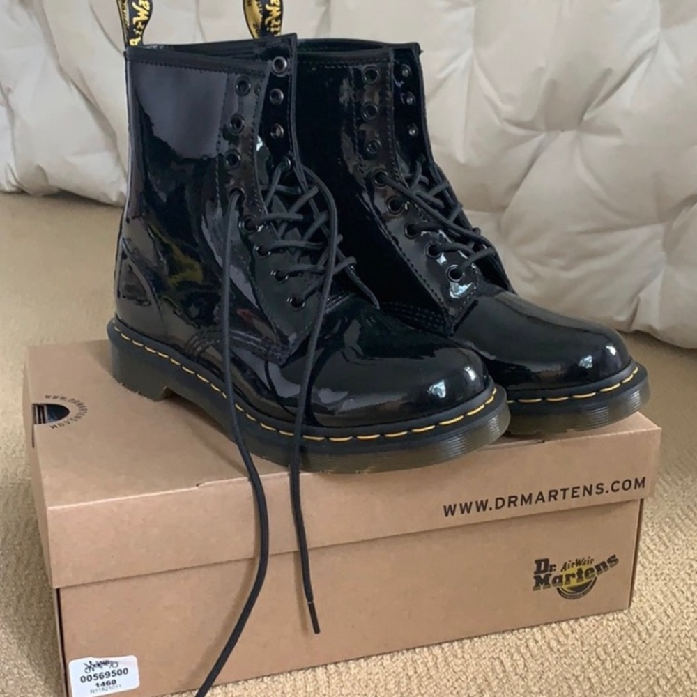 Doc Martens 1460W Patent Leather Boots